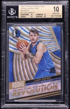 2018 Panini Revolution Galactic Luka Doncic ROOKIE #1 BGS 10 PRISTINE - POP 4