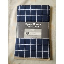 Better Homes Gardens 100 Cotton Windowpane Blue 2 Yards Precut Fabric