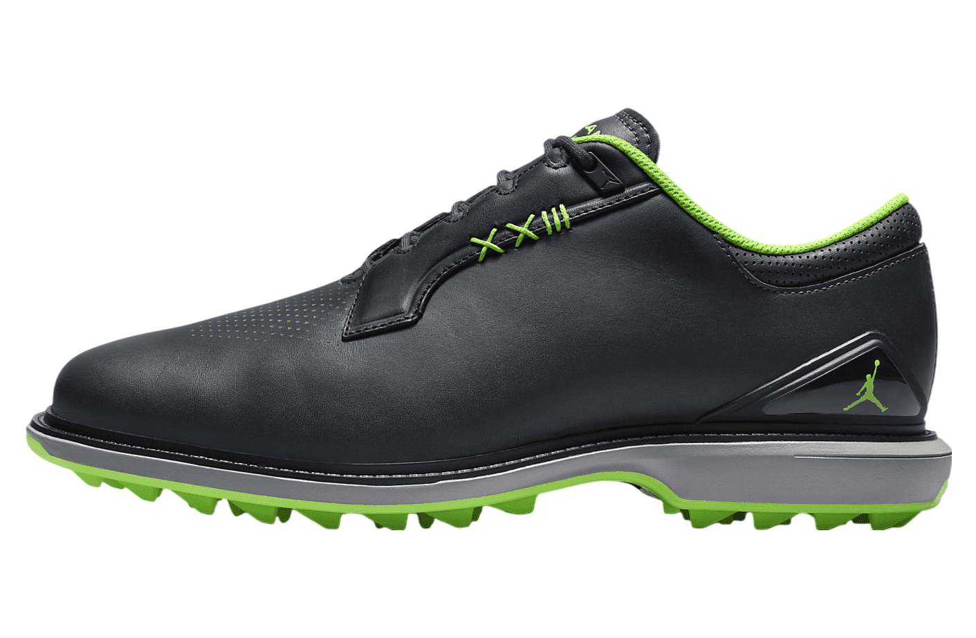 Mens Sizes Nike Air Jordan ADG 5 Spikeless Golf Shoes Black Green FQ7874-002