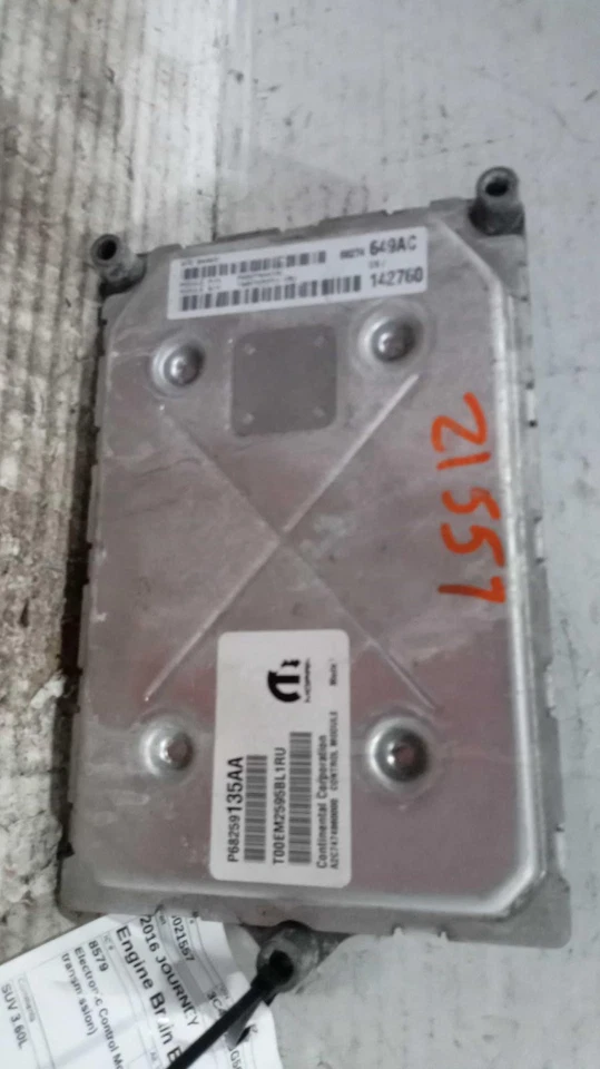 Dodge Journey 2016 módulo de control del motor ECM 3,6 L OEM 68259135AB 67 k millas Foto 2 de 4