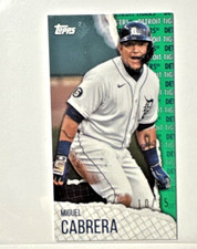 2021 Topps Rip - Mini Base Set Miguel Cabrera #MRIP-MC Green /15