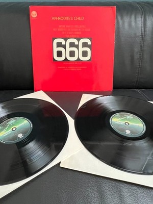 APHRODITE'S CHILD/666  -DoLP-Vinyl:NM/ Cover:EX/ 1st.D. Press 1975/VERTIGO SPACE