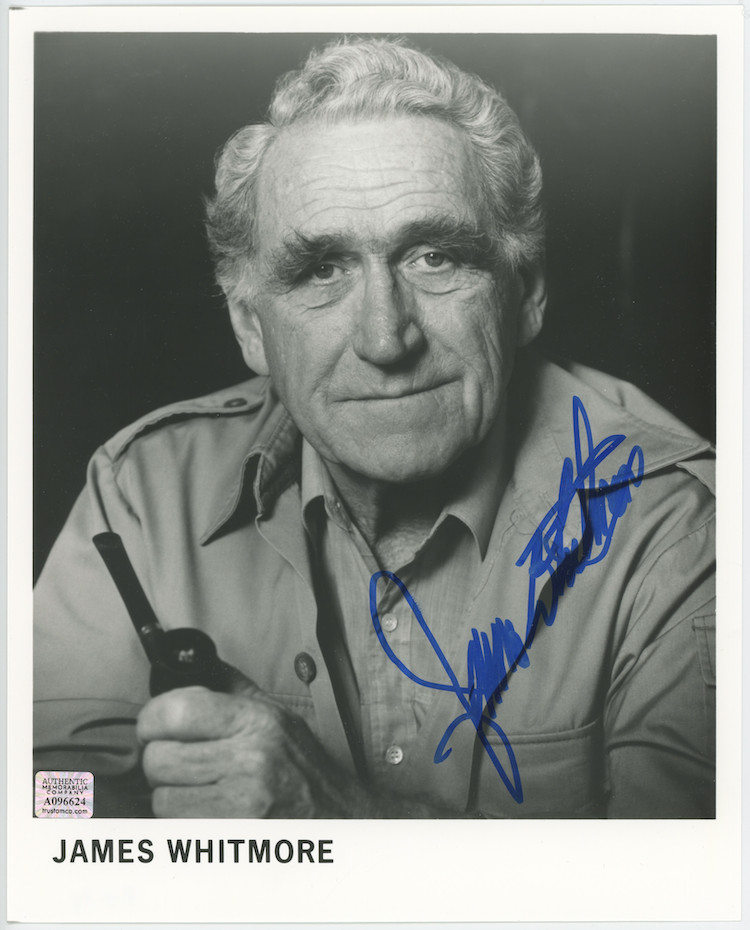 James Whitmore Shawshank Redemption Autographed Signed 8x10 Photo AMCo COA