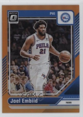 2024-25 Panini Donruss Optic Orange Prizm 139/175 Joel Embiid #19 14t3