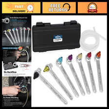 Brake Bleeder Wrench Set 7-12mm 38 With Check Valve - Essential Auto Tool Brake Bleeder Wrench Set 7-12mm 38 With Check Valve - Essential Auto Tool