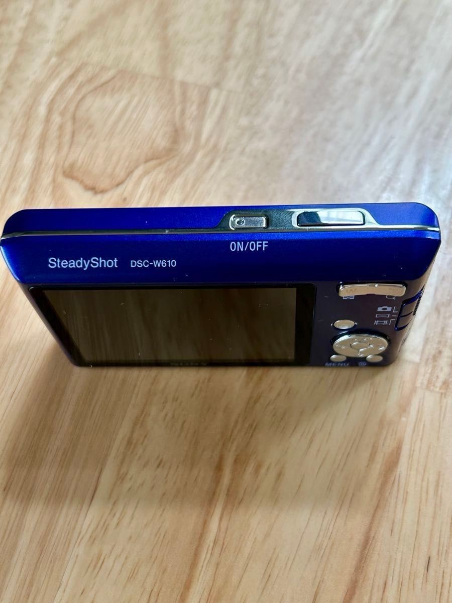 SONY Cyber Shot DSC-W610 Blue Digital Camera 4x Zoom 14.1MP