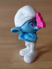 2011 The Smurfs  Grouchy  Figure McDonalds Happy Meal Toy