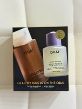 The Ouai Detox Shampoo And Sculp Serum Hair Gift Set NEW