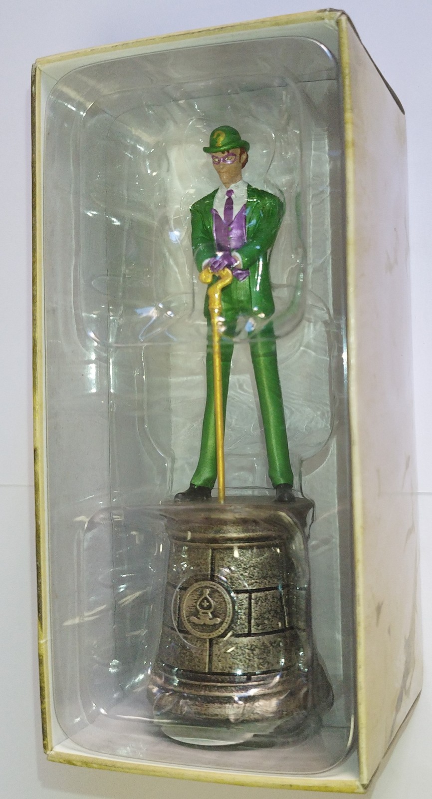 DC Chess Set Batman Eaglemoss The Riddler Black Piece Statuette