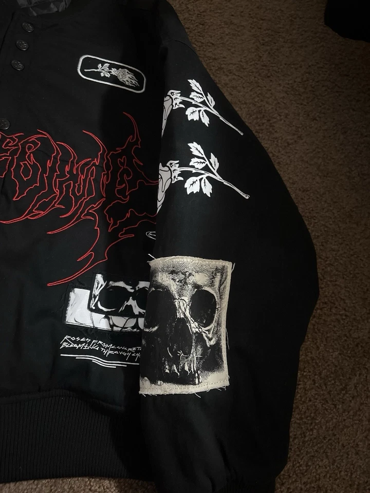 Chaqueta de Carreras CIVIL REGÍME It's Our Time en Negro TALLA XL Foto 3 de 4