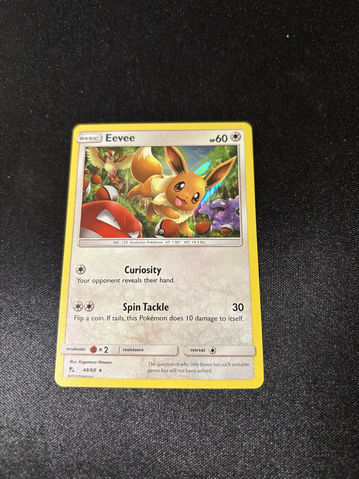 Eevee (48) Holo Rare Hidden Fates 48/68 LP