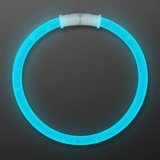 Glow Bracelet Aqua Tube of 100