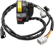  Left Handlebar Start Stop Kill Headlight Swi...