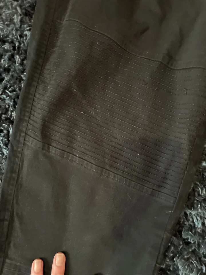 Pantalones cargo Tony Hawk de microfibra negros azabache para niños/adolescentes, talla XL Foto 2 de 4