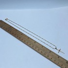 14k Gold Diamond Accent Cross Pendant Necklace 3.5g — photo 8