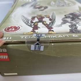 New Lego Bionicle Metru Nui Toa Lhikan & Kikanalo 8811-  Security Seal Intact