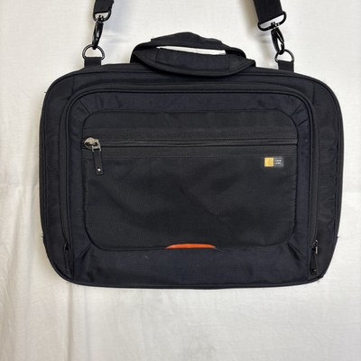 Case Logic Black Nylon Laptop Messenger Bag