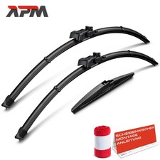 3x Scheibenwischer Wischerblatt 700/650/250 mm für Opel Astra K B16 Peugeot 307