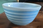 Pyrex Blue Stripe 402 Bowl 1 1/2 Qt.
