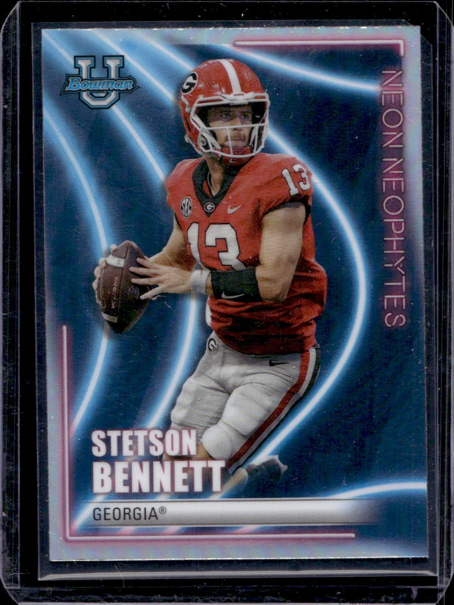 Stetson Bennett trading card