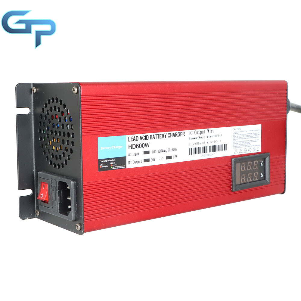 36 Volt 12 Amp "D" Style Plug Golf Cart Charger For EzGo TXT Club Car