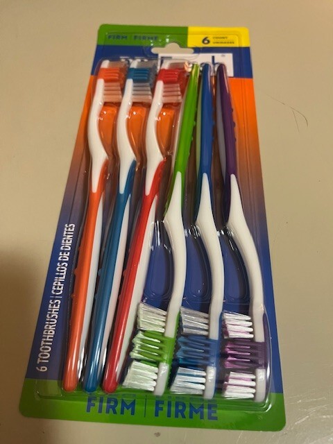 Dr. Fresh Adult Manual Toothbrush with Tongue Scraper, Firm 