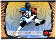 1998 Upper Deck UD3 - Future Shock #8 Fred Taylor (RC)