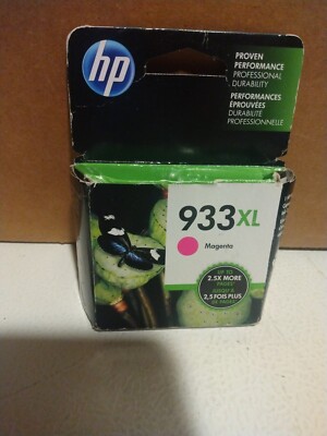 HP 933XL Genuine High-Yield Ink Cartridge - Magenta - Exp Sept 2018 NEW & SEALED