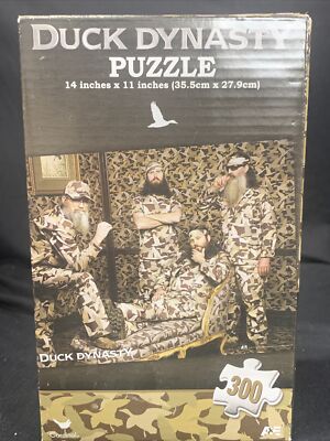 Duck Dynasty 300 Piece Jigsaw Puzzle NIB Ready Games Family