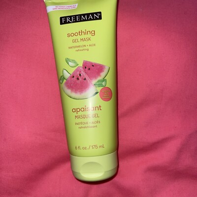 Freeman Soothing Watermelon Aloe Cooling Gel Mask 6 oz Each
