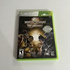 Mortal Kombat vs DC Universe (Microsoft Xbox 360, 2008) Complete W/ Manual CIB