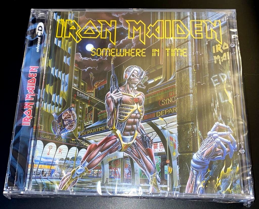 IRON MAIDEN - SOMEWHERE IN TIME (New CD Sealed)