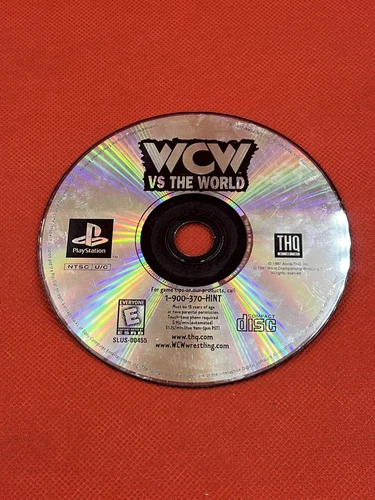 WCW vs. The World - Greatest Hits (Sony PlayStation 1, PS1) Disc only Tested
