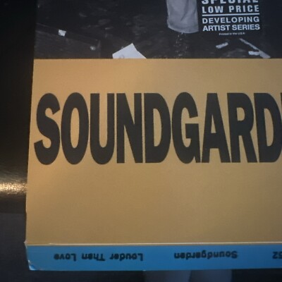 SOUNDGARDEN Louder Than Love Longbox Package Rare A&M No CD