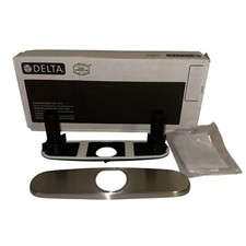 New Open Delta Faucet RP47274SS 10 Inch Escutcheon Stainless Complete