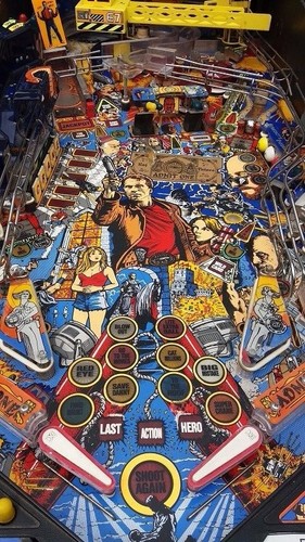 Last Action Hero pinball machine Data East - Picture 10 of 12