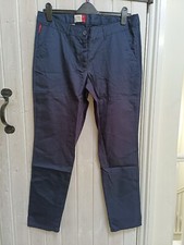 Pantalón chino duradero bordado algodón o…