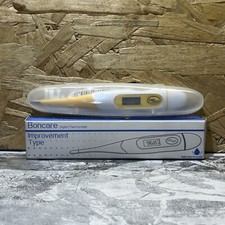 BONCARE DIGITAL THERMOMETER TH1-ORANGE IMPERFECT BOX 