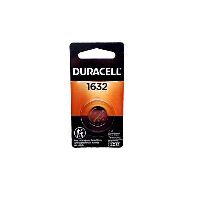 Duracell Lithium Coin 1632 3 V 137 MAh Medical Battery, Best By 03/2031