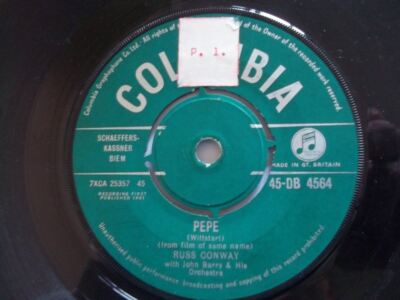Pepe / Matador From Trinidad - Russ Conway With John Barry And His Orchestra* 7''