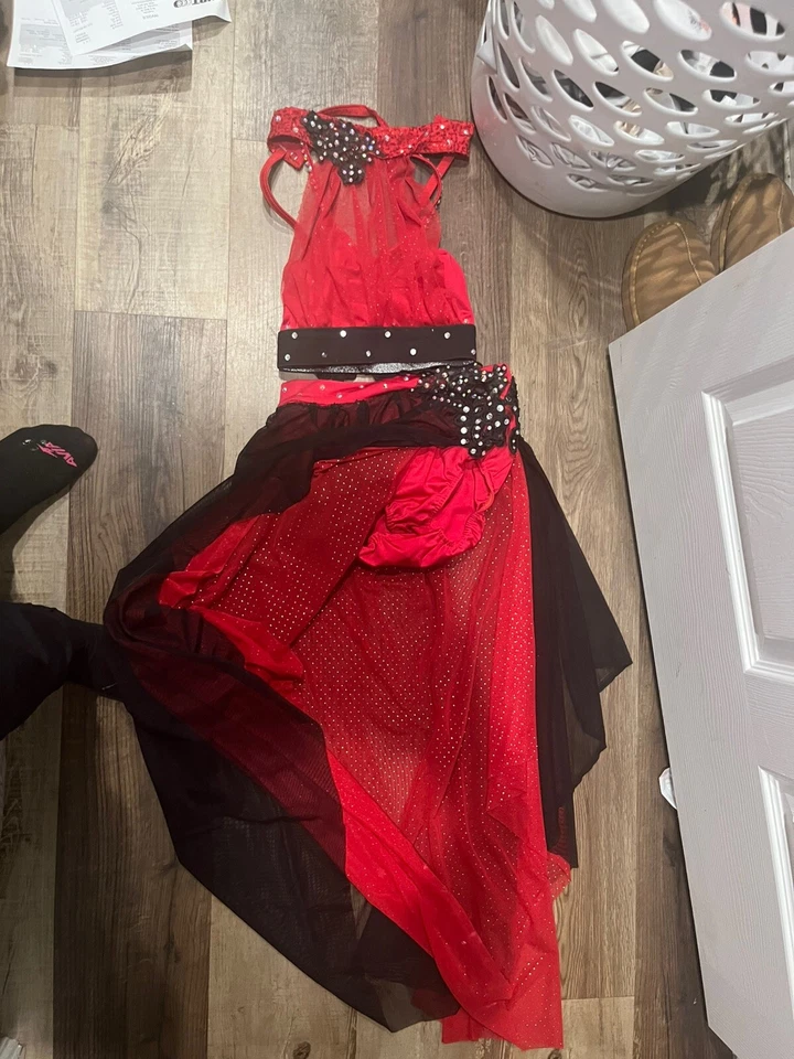 Disfraz de danza contemporánea/lírica personalizado solo adulto XS/S Foto 3 de 4