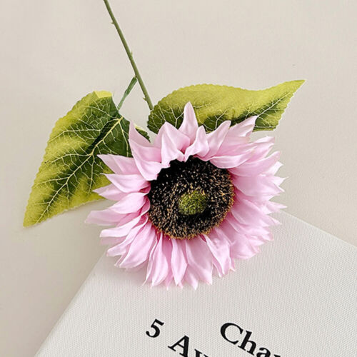 Artificial Sunflower Silk Fake Flower Bouquet Party Garden Wedding Decoration - Picture 12 of 15