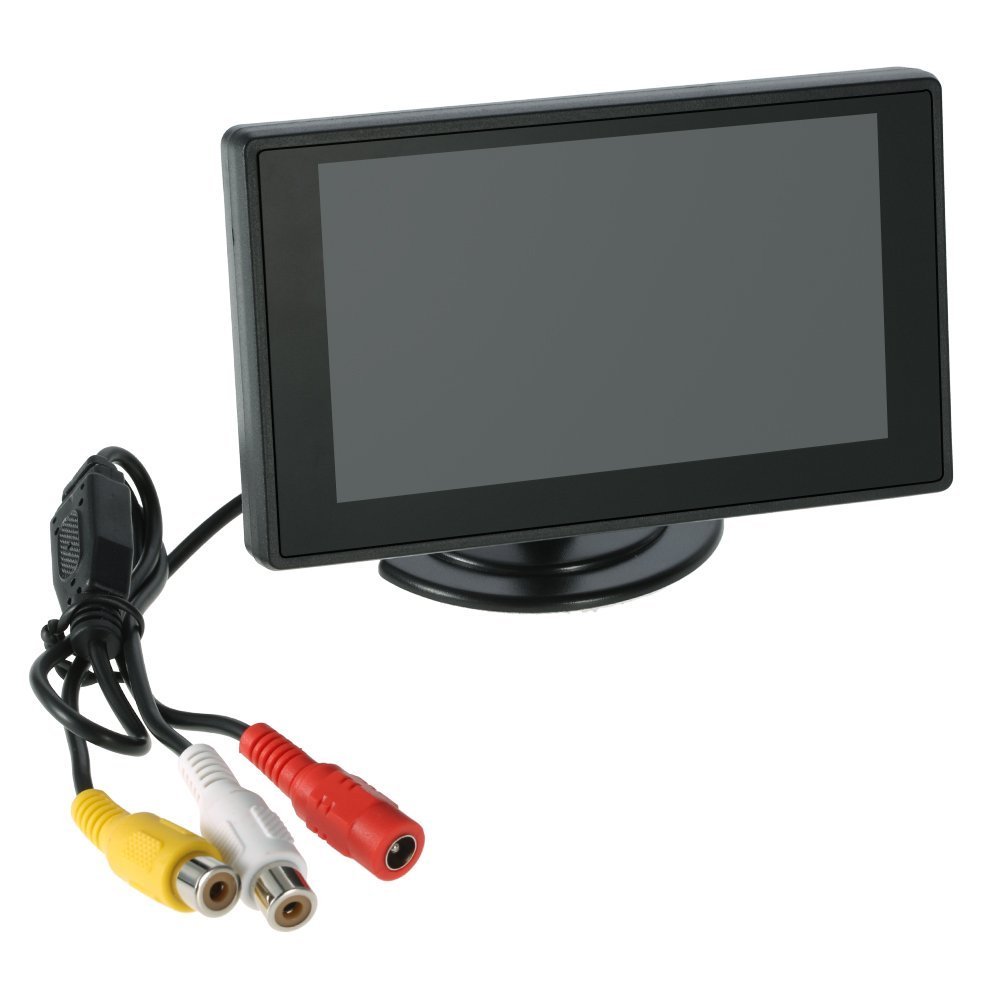 Monitor HD 4,3 Pollici Per Specchietto Retrovisore Auto - Telecamera Retromarcia, 12V, Doppio Ingresso Video - Foto 7