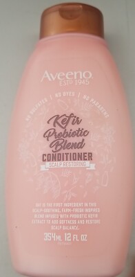Aveeno Kefir Probiotic Blend Conditioner Scalp Restoring 12 oz.