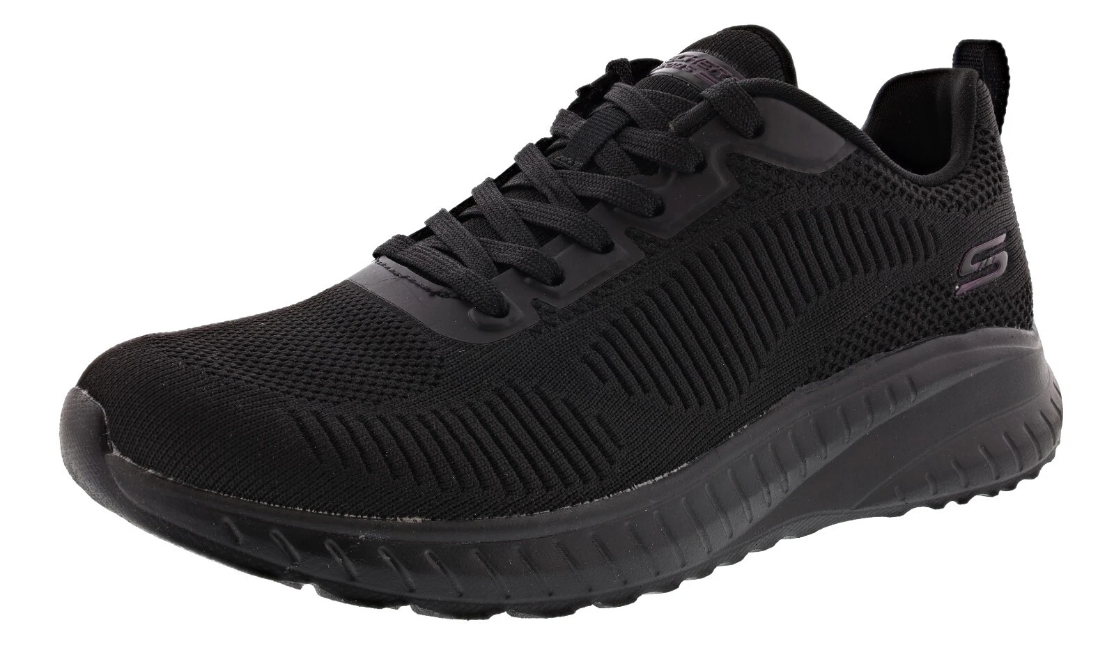 SKECHERS WOMEN'S BOBS SQUAD CHAO - FACE OFF 117209BBK WALKING SHOES