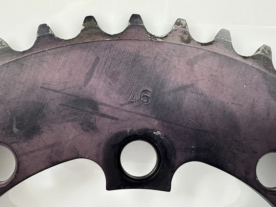 MCS 自行车 BMX Racing 46t 链环 5 孔 110 130 黑色 — 第 3/3 张图片