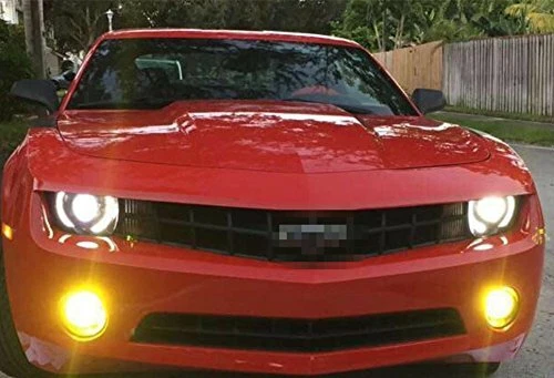 Bombilla antiniebla Allá Lighting LED color amarillo dorado H3 3000K Foto 2 de 4