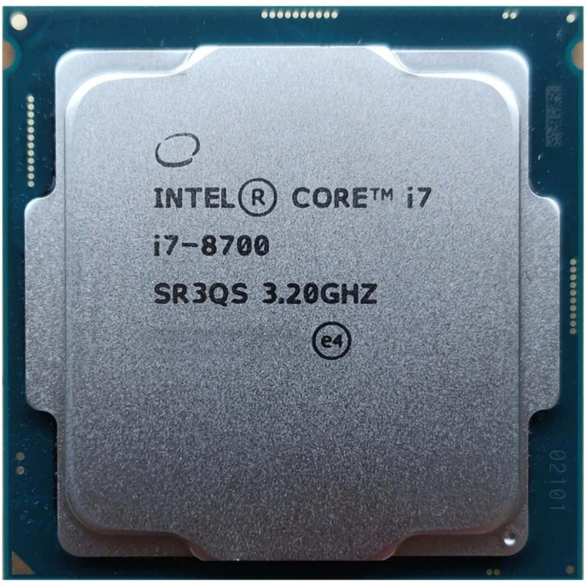 CPU Processor Intel Core i7 8700 3,20GHZ SR3QS LGA1151 V2 LGA 1151 Computer