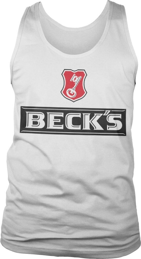 Пивная майка Becks Белая
