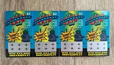 Fake Lottery Tickets Scratch Offs 4 Pack Prank Gag Gift Hilarious Winning Prank